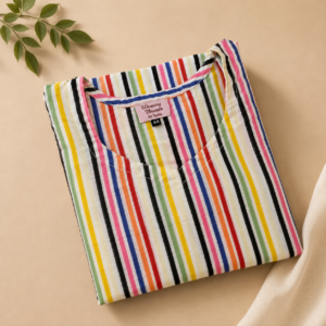Home Stripped Kurti